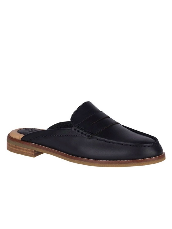 Sperry Shoes - SPERRY | Women's Black Seaport Slip On Cushioned Fina Mules Sz. 8